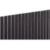 Image de Canisse PVC double face 20mm - Anthracite - 1x3m