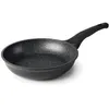 Image de Poêle à frire - LACOR - Ø30cm - Eco Piedra - Manche fixe soft touch - Noir