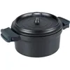Image de Cocotte Fundicion ronde en fonte - D: 20 cm - noir