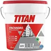 Image de Peinture acrylique façades mat f-4 blanc 1l titan 125670001