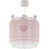 Image de Suspension enfant Little Queen - DALBER - Motif petite reine - Rose - L 26 cm - H 25 cm