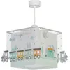 Image de Lampe à suspension enfant - Dalber - The Night Train - Motif train - L 32 cm - H 215 cm - Blanc