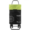 Image de ROLSER Poussette 2+2 roues thermo fresh - Noir et vert pomme