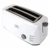 Image de Grille-pain JATA TT584 - Blanc - 1400W - 2 pièces - 6 vitesses - Voyant lumineux
