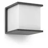 Image de Applique dextérieur - FARO - Kubic - Gris - Métal - Fluocompactes - IP44
