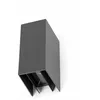 Image de Applique dextérieur LED - FARO BARCELONA - BLIND - Gris anthracite - Hauteur 165 cm - Flux modulable