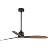 Image de Ventilateur de plafond - FARO BARCELONA - JUST FAN 33395 - Noir/Bois - Moteur DC - Télécommande 6 vitesses