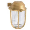 Image de Applique dextérieur - FARO - Borda - Laiton - Verre structuré - H18cm