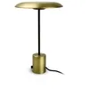 Image de Lampe à poser - FARO BARCELONA - HOSHI - LED intégrée 12W - Variateur dintensité - Noir/Or