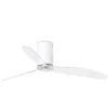 Image de Ventilateur de plafond - FARO - Mini Tube - 128 cm - 6 vitesses - Blanc Mat Transparent