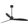 Image de Ventilateur de plafond - FARO - JUST FAN - Noir mat - Moteur DC - 6 vitesses