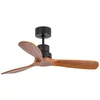 Image de Ventilateur de plafond sans lumière noir MINI LANTAU DC 33517DC