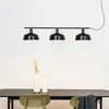 Image de Luminaire linéaire suspendu - FARO BARCELONA - TATAWIN M - Noir - 3x E27 - Abat-jour verre opale
