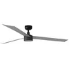 Image de CRUISER XL Ventilateur de plafond avec lumière noir/aluminium 34287-1TW