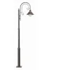 Image de Lampadaire extérieur FARO BARCELONA NAUTICA 2.2m rouille - Métal et verre - Culot E27 - IP33