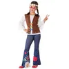 Image de Déguisement Hippie - Fille - Taille 10/12 ans - 10/12 ans (140 à 152 cm)