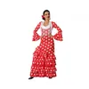 Image de Déguisement - AC-DÉCO - Danseuse de flamenco - Rouge à pois blancs - Polyester - M/L