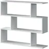 Image de CALICOSY - Étagère avec 3 niveaux L110 cm - Athena - Blanc