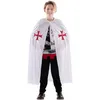 Image de Cape de Chevalier Médiévale - EURO CARNAVALES - Mixte - 1 pièce - Blanc