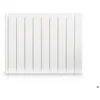 Image de Radiateur électrique à inertie fluide 1500 W HJM Alanis horizontal blanc