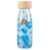 Image de Petit Boum Bouteille sensorielle Sound Poisson - Bleu - 14 x 4 cm