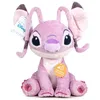 Image de Peluche - DISNEY - Stitch Angel - Violet - 60 cm - Doux et Durable
