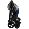 Image de Poussette de marche - Playmarket - 24917 - Pliable - 30 kg - Quatre Roues - Bleu et Gris