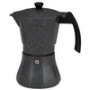 Image de Cafétière - EDM - Aluminium - 9 Tasses - Compatible tous types de cuisines - Noir