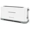 Image de Grunkel - Grille-pain TS-40EASYTOAST - Dispose de 7 niveaux de grillage plateau ramasse-miettes et range-câbles - 980 W - Blanc