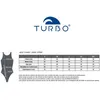 Image de Maillot de bain de natation Turbo Train Hard bretelles larges noir femme