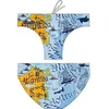 Image de Maillots de bain - Turbo - Atlantida - Orange/Bleu - Imperméable - Respirant