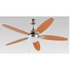 Image de Ventilateur de Plafond avec Lumière - Grupo FM VT-130 - Marron