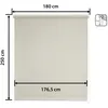 Image de Store enrouleur Translucide Daylight - Easydeco - Écru - 180 x 250 cm