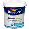 Image de Peinture - Bruguer - Mistral - Blanc Mat - Acrylique - 075 L - Intérieur