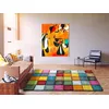 Image de Tapis ATTICGO géométrique 140 x 200 cm MATRIX 22605 multicolore
