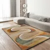 Image de Tapis ATTICGO abstrait 140 x 200 cm LIBET 40399 terracotta