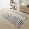 Image de Tapis ATTICGO géométrique 133 x 190 cm CRAFT 12936 gris / beige