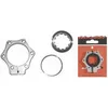 Image de Adaptateur pour freins à disque - Massi - Centerlock - Compatible avec les roues 6 trous - Noir