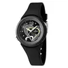 Image de Montre Enfant Fille Calypso Noire K5576-6 - Bracelet Résine - Fonction Lumière - Etanche 10 ATM