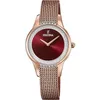 Image de Montre - Festina - Mademoiselle F20496/1 - Cadran Rouge - Bracelet Mesh - Étanchéité 50m
