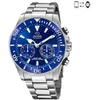 Image de Montre connectée - JAGUAR - J888/1 - Cadran bleu - Étanchéité 200 m - Boîtier en acier