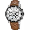 Image de Montre - Festina - F20561/1 - Cuir marron - Chrono Sport - 45mm étanche 10ATM