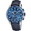 Image de Montre - Festina - F20561/3 - Chronographe - Dateur - Étanche 100m - Cuir Bleu foncé