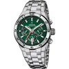 Image de MONTRE POUR HOMME FESTINA CHRONO BIKE VERT AVEC BRACELET EN ACIER F20670/2