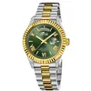 Image de Montre - LOTUS - Freedom - Acier Bicolore - Étanche 10 Atm - Cadran Vert