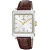Image de Montre - FESTINA - F20681/4 - Acier Inoxydable Gris - Bracelet Cuir Marron - Étanchéité 5 ATM