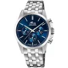 Image de Montre - LOTUS - Montre Lotus acier chrono - Cadran bleu - Bracelet acier - 41 mm
