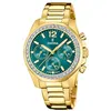 Image de Montre femme - FESTINA - F20609/6 - Acier inoxydable doré - Cadran vert - Étanchéité 10 ATM