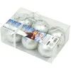 Image de Boules de sapin de Noël - DISNEY-Frozen II - Lot de 6 - Diamètre 8cm - Plastique - Effet neige