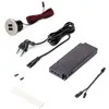 Image de Connecteur USB encastré - EMUCA - Kit Plugy - 2 ports USB type A - Gris métallisé - Plastique